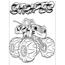 Malvorlage: Blaze und the Monster Machines (Cartoons und Animationsserien) #199469 - Kostenlose Malvorlagen zum Ausdrucken