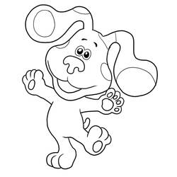 Malvorlage: Blue's Clues (Cartoons und Animationsserien) #207899 - Kostenlose Malvorlagen zum Ausdrucken