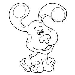Malvorlage: Blue's Clues (Cartoons und Animationsserien) #207918 - Kostenlose Malvorlagen zum Ausdrucken