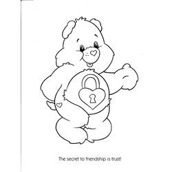 Malvorlage: Care Bears (Cartoons und Animationsserien) #37209 - Kostenlose Malvorlagen zum Ausdrucken
