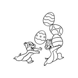 Malvorlage: Chip und Dale for Kids (Cartoons und Animationsserien) #185792 - Kostenlose Malvorlagen zum Ausdrucken