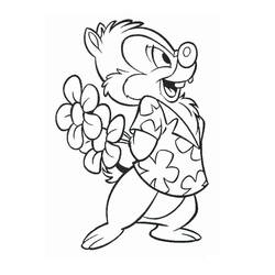 Malvorlage: Chip und Dale for Kids (Cartoons und Animationsserien) #185810 - Kostenlose Malvorlagen zum Ausdrucken