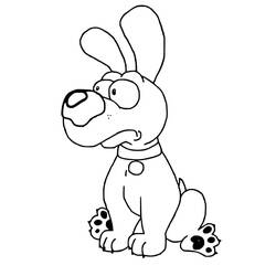 Zeichnungen zum Ausmalen: Corneil und Bernie - Kostenlose Malvorlagen zum Ausdrucken