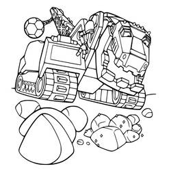 Zeichnungen zum Ausmalen: Dinotrux - Kostenlose Malvorlagen zum Ausdrucken