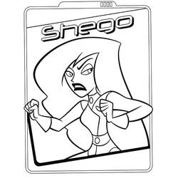 Malvorlage: Kim Possible (Cartoons und Animationsserien) #212353 - Kostenlose Malvorlagen zum Ausdrucken