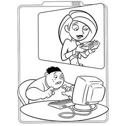 Malvorlage: Kim Possible (Cartoons und Animationsserien) #212355 - Kostenlose Malvorlagen zum Ausdrucken