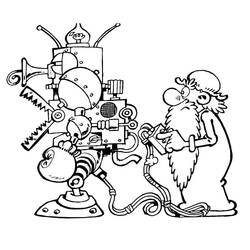 Malvorlage: Leonardo da Vinci (Cartoons und Animationsserien) #213177 - Kostenlose Malvorlagen zum Ausdrucken