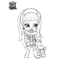 Malvorlage: Monster High (Cartoons und Animationsserien) #24830 - Kostenlose Malvorlagen zum Ausdrucken