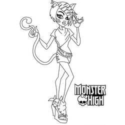 Malvorlage: Monster High (Cartoons und Animationsserien) #24846 - Kostenlose Malvorlagen zum Ausdrucken