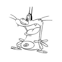 Malvorlage: Oggy und the Cockroaches (Cartoons und Animationsserien) #37856 - Kostenlose Malvorlagen zum Ausdrucken