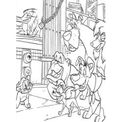 Malvorlage: Oliver und cie (Cartoons und Animationsserien) #133686 - Kostenlose Malvorlagen zum Ausdrucken