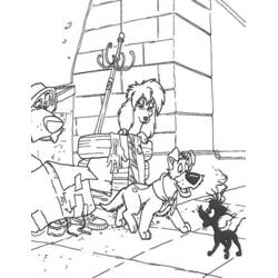 Malvorlage: Oliver und cie (Cartoons und Animationsserien) #133707 - Kostenlose Malvorlagen zum Ausdrucken