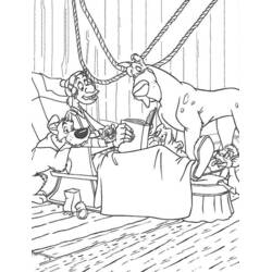 Malvorlage: Oliver und cie (Cartoons und Animationsserien) #133709 - Kostenlose Malvorlagen zum Ausdrucken