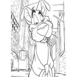 Malvorlage: Oliver und cie (Cartoons und Animationsserien) #133740 - Kostenlose Malvorlagen zum Ausdrucken