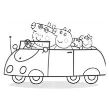 Malvorlage: Peppa Pig (Cartoons und Animationsserien) #43916 - Kostenlose Malvorlagen zum Ausdrucken