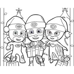 Malvorlage: PJ Masks (Cartoons und Animationsserien) #175839 - Kostenlose Malvorlagen zum Ausdrucken