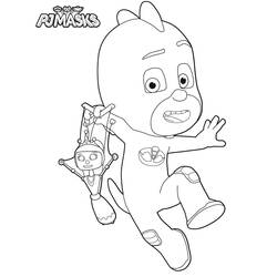 Malvorlage: PJ Masks (Cartoons und Animationsserien) #175843 - Kostenlose Malvorlagen zum Ausdrucken