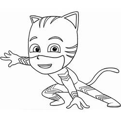 Malvorlage: PJ Masks (Cartoons und Animationsserien) #175849 - Kostenlose Malvorlagen zum Ausdrucken