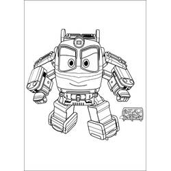 Malvorlage: Robot Trains (Cartoons und Animationsserien) #204650 - Kostenlose Malvorlagen zum Ausdrucken