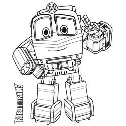 Malvorlage: Robot Trains (Cartoons und Animationsserien) #204651 - Kostenlose Malvorlagen zum Ausdrucken