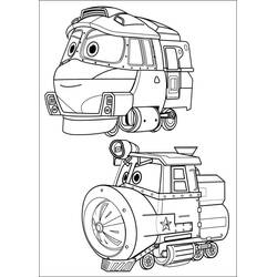 Malvorlage: Robot Trains (Cartoons und Animationsserien) #204660 - Kostenlose Malvorlagen zum Ausdrucken