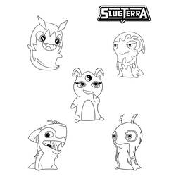 Malvorlage: Slugterra (Cartoons und Animationsserien) #195521 - Kostenlose Malvorlagen zum Ausdrucken