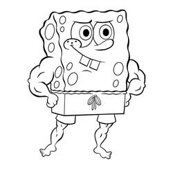 Malvorlage: SquareBob SquarePants (Cartoons und Animationsserien) #33482 - Kostenlose Malvorlagen zum Ausdrucken