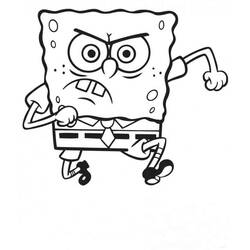 Malvorlage: SquareBob SquarePants (Cartoons und Animationsserien) #33595 - Kostenlose Malvorlagen zum Ausdrucken
