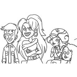 Malvorlage: The Sisters (Cartoons und Animationsserien) #212288 - Kostenlose Malvorlagen zum Ausdrucken