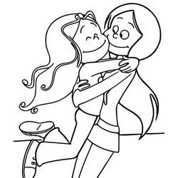 Malvorlage: The Sisters (Cartoons und Animationsserien) #212292 - Kostenlose Malvorlagen zum Ausdrucken