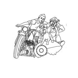 Malvorlage: Tintin (Cartoons und Animationsserien) #25808 - Kostenlose Malvorlagen zum Ausdrucken