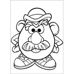 Malvorlage: Toy Story: Mister Potato Head (Cartoons und Animationsserien) #205233 - Kostenlose Malvorlagen zum Ausdrucken