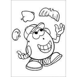 Malvorlage: Toy Story: Mister Potato Head (Cartoons und Animationsserien) #205242 - Kostenlose Malvorlagen zum Ausdrucken