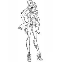 Malvorlage: Winx (Cartoons und Animationsserien) #180551 - Kostenlose Malvorlagen zum Ausdrucken