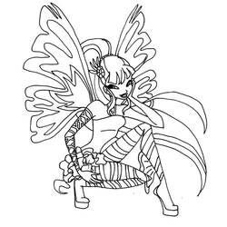 Malvorlage: Winx (Cartoons und Animationsserien) #180559 - Kostenlose Malvorlagen zum Ausdrucken