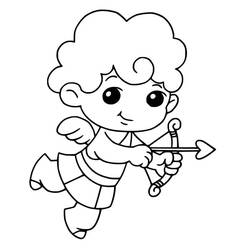 Malvorlage: Amor (Charaktere) #196325 - Kostenlose Malvorlagen zum Ausdrucken