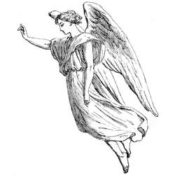 Malvorlage: Engel (Charaktere) #86278 - Kostenlose Malvorlagen zum Ausdrucken