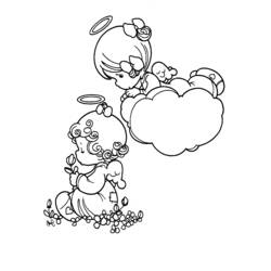 Malvorlage: Engel (Charaktere) #86320 - Kostenlose Malvorlagen zum Ausdrucken