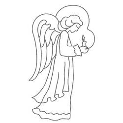 Malvorlage: Engel (Charaktere) #86420 - Kostenlose Malvorlagen zum Ausdrucken