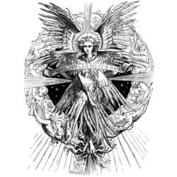 Malvorlage: Engel (Charaktere) #86437 - Kostenlose Malvorlagen zum Ausdrucken