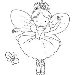 Malvorlage: Fee (Charaktere) #95789 - Kostenlose Malvorlagen zum Ausdrucken