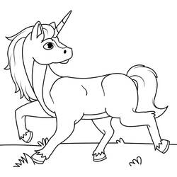 Malvorlage: Kawaii Einhorn (Charaktere) #209332 - Kostenlose Malvorlagen zum Ausdrucken