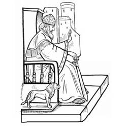 Malvorlage: König (Charaktere) #106990 - Kostenlose Malvorlagen zum Ausdrucken