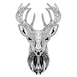 Malvorlage: Erwachsene Weihnachten (Erwachsenen Malvorlagen) #215655 - Kostenlose Malvorlagen zum Ausdrucken