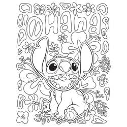 Zeichnungen zum Ausmalen: Erwachsenes Disney - Kostenlose Malvorlagen zum Ausdrucken