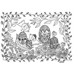 Malvorlage: Erwachsenes Ostern (Erwachsenen Malvorlagen) #200174 - Kostenlose Malvorlagen zum Ausdrucken