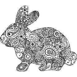 Zeichnungen zum Ausmalen: Erwachsenes Ostern - Kostenlose Malvorlagen zum Ausdrucken