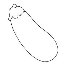 Malvorlage: Aubergine (Essen und Ernährung) #207473 - Kostenlose Malvorlagen zum Ausdrucken