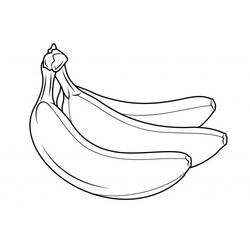 Malvorlage: Banane (Essen und Ernährung) #199041 - Kostenlose Malvorlagen zum Ausdrucken