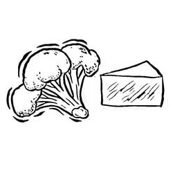 Malvorlage: Brokkoli (Essen und Ernährung) #203710 - Kostenlose Malvorlagen zum Ausdrucken